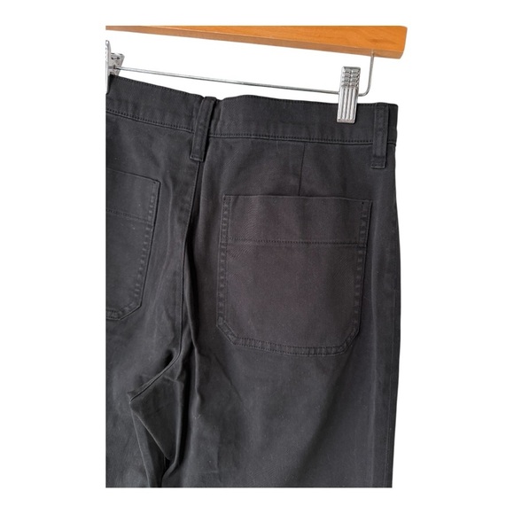 J. Crew Petite Sailor Wide Leg Crop Black Pants Size 27P Style B6639 - Picture 8 of 16